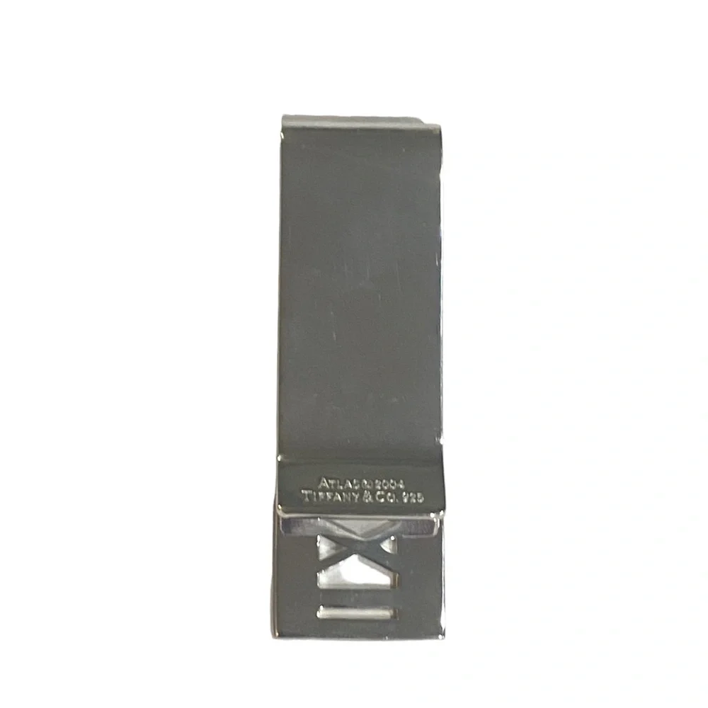 Tiffany & Co. Vintage Atlas 2004 Sterling Silver Money Clip